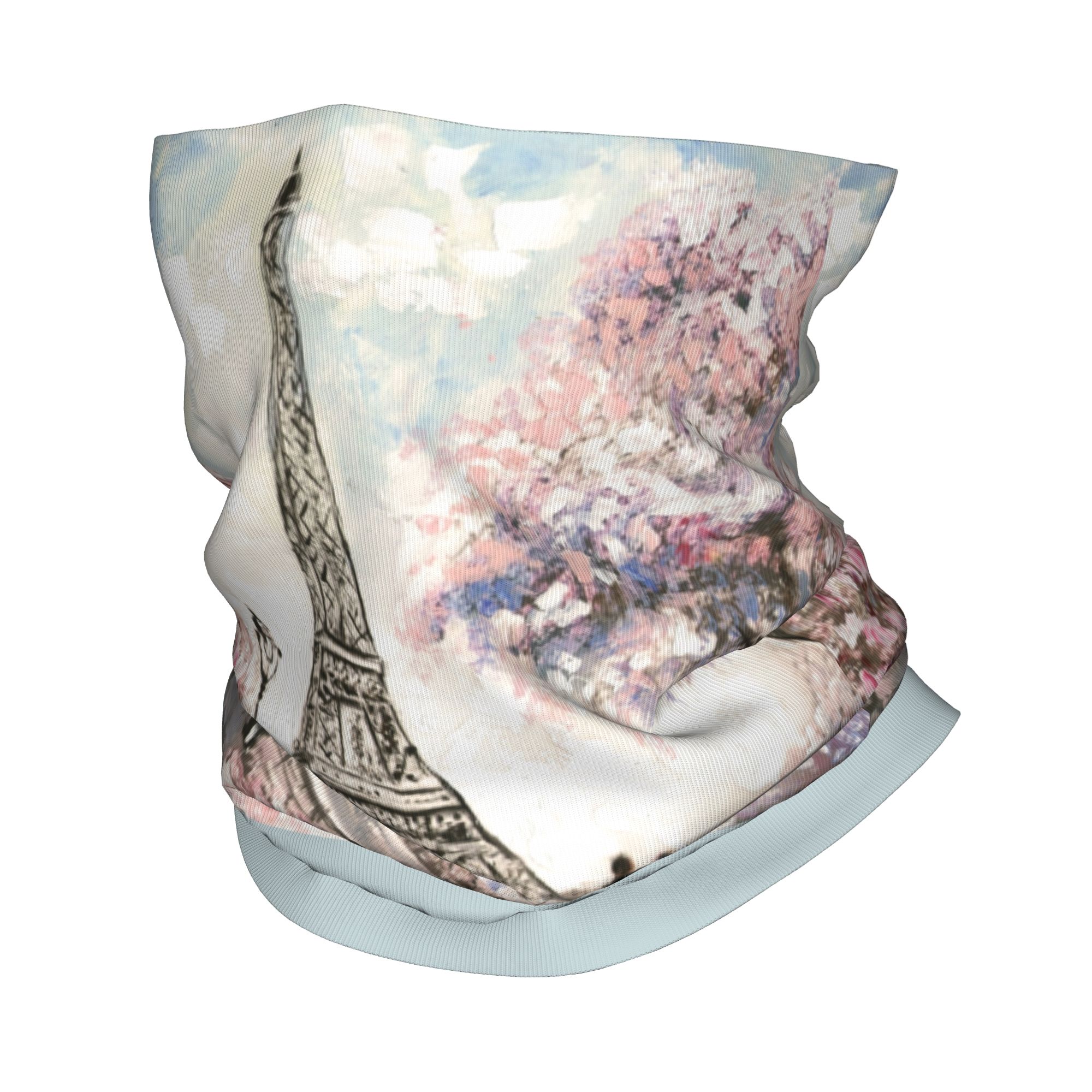 Women'S Fashion Paris - Maßgefertigtes Eiffelturm Paris Bandana Winter Nackenwärmer