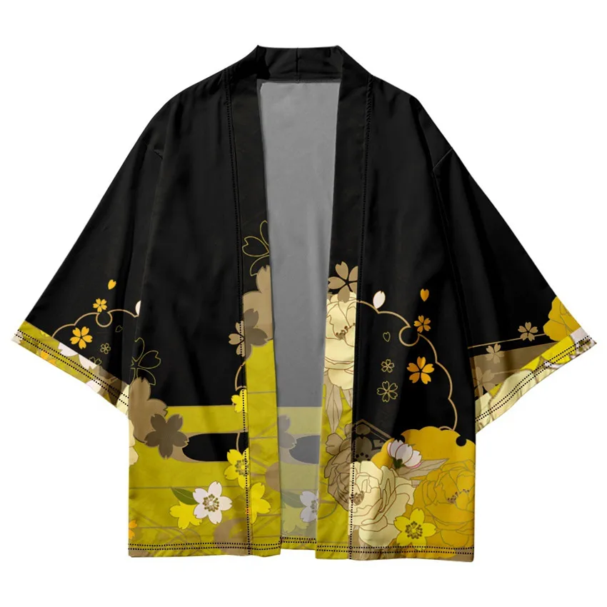 Kimono Cardigan Women - Japanische traditionelle Strickjacke Robe Männer und