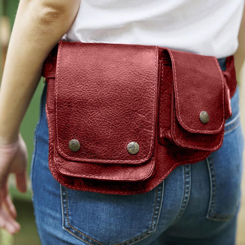 Women'S Fashion Utility Belt - Beintasche Oberschenkeltasche für Frauen Gürteltasche Mittelalter