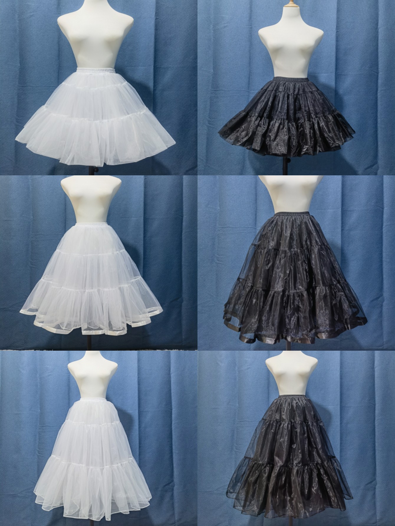 Women'S Fashion From The 60S - Lange bauschige Röcke 40/60/80CM Mädchen Mode