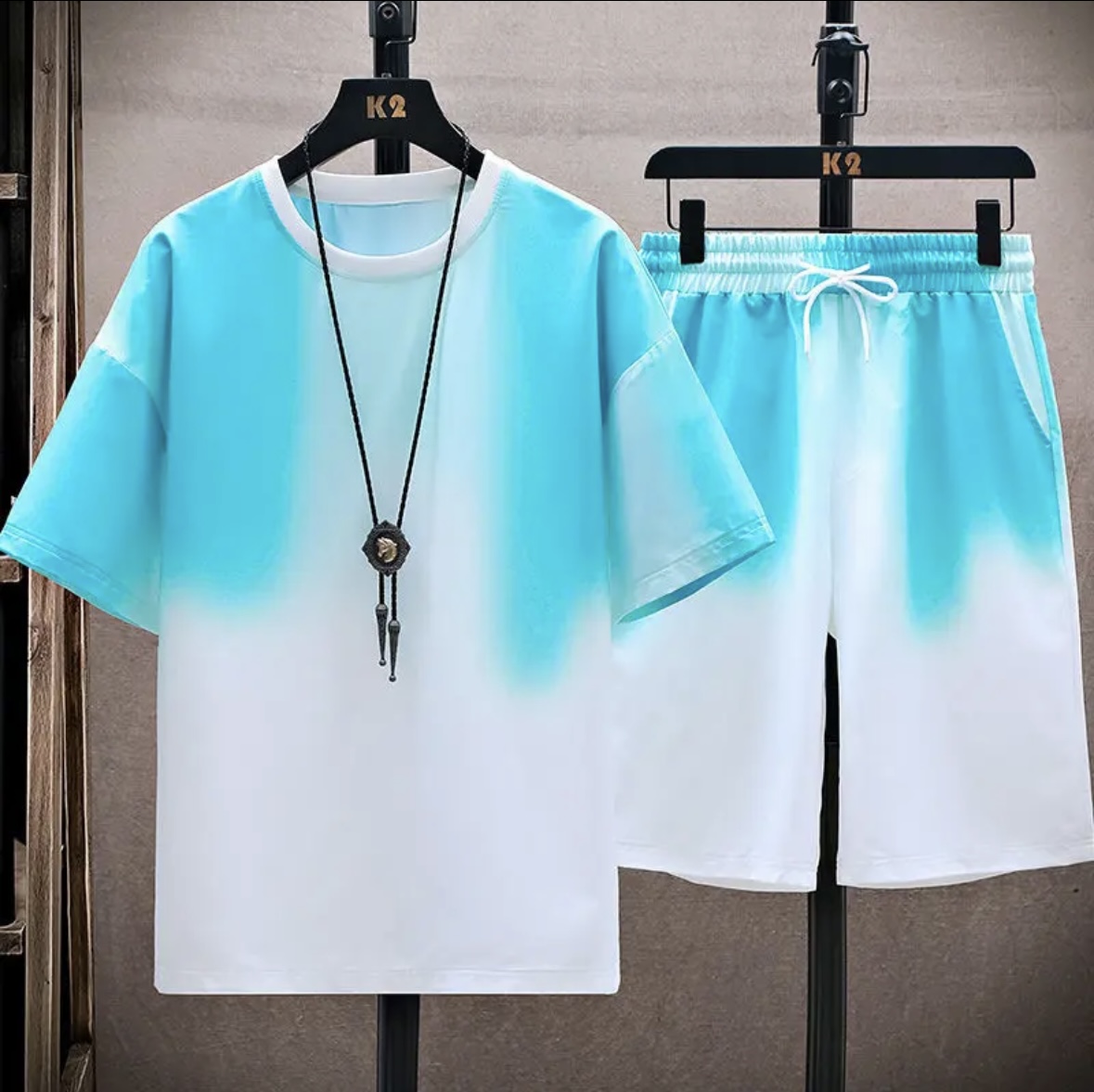 Women'S Fashion Tops - Neues, heiß begehrtes Sommer-Paar-Set aus Eisseide,