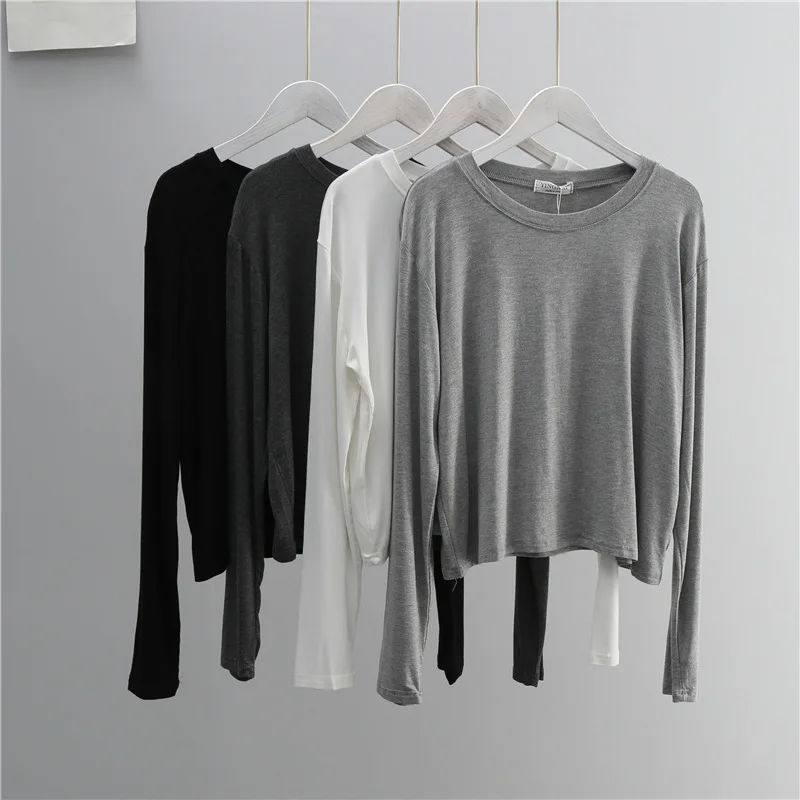 O-Ausschnitt Baumwollmischung  – Women'S Fashion Tops Bewertung und Preis