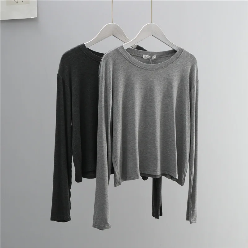 O-Ausschnitt Baumwollmischung  – Women'S Fashion Tops Bewertung und Preis