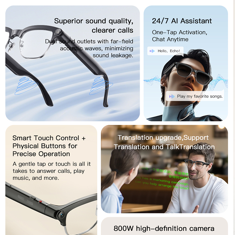 Modische Smart-Brille HD-Video – Women Fashion Video Bewertung und Preis