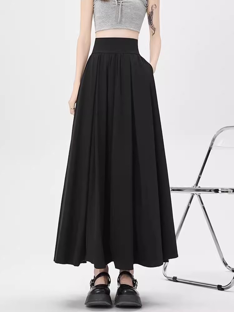 Einfarbiger Anzugrock, hohe Ta – Women'S Fashion Umbrella Bewertung und Preis