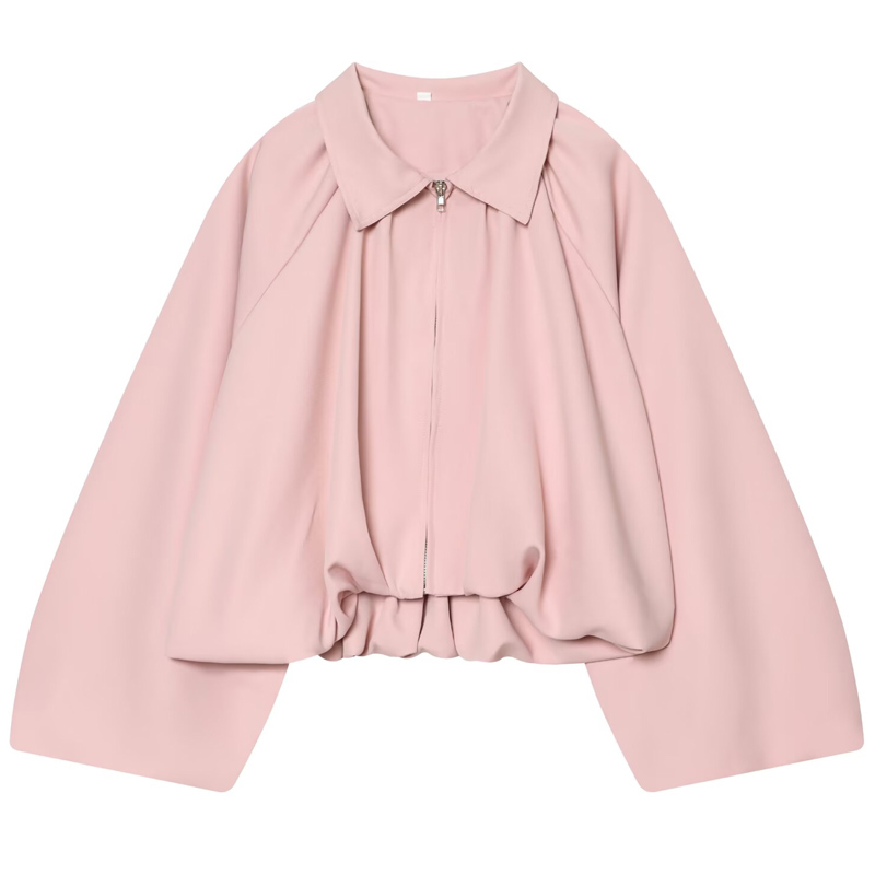 HXAO Damen Lockere Rosa Croppe – Women'S Fashion Quarter Zip Bewertung und Preis