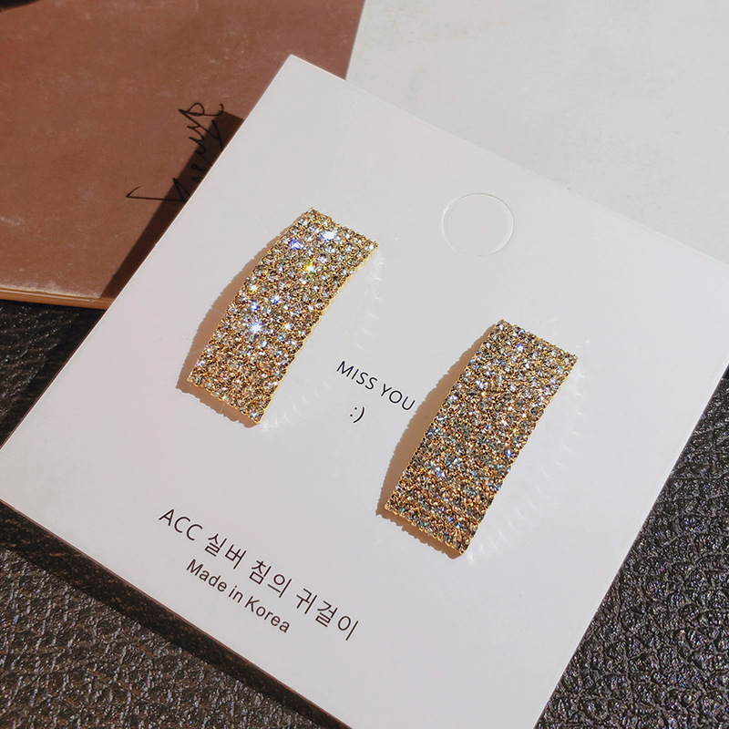 14K Gelb Gold Diamant Stud Ohr – Women'S Fashion Paris Bewertung und Preis