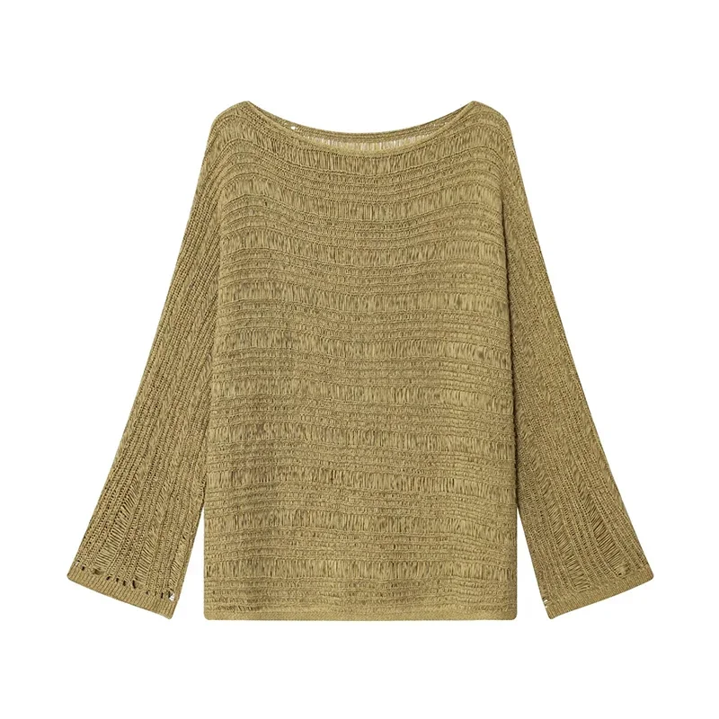 Vintage-Strickpullover mit U-B – Women'S Fashion Tops Bewertung und Preis