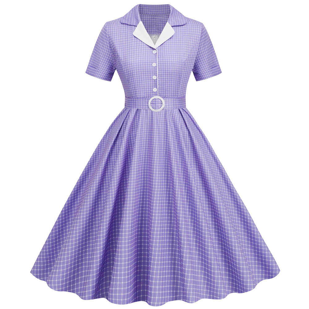 Karierte Vintage Büro-Sommerkl – Women'S Fashion From The 60S Bewertung und Preis