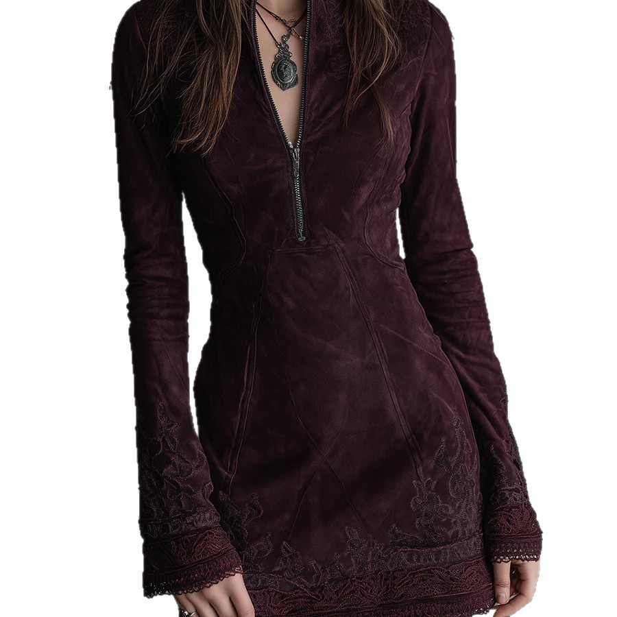 2026 Schlankes Minikleid mit h – Women'S Fashion Quarter Zip Bewertung und Preis