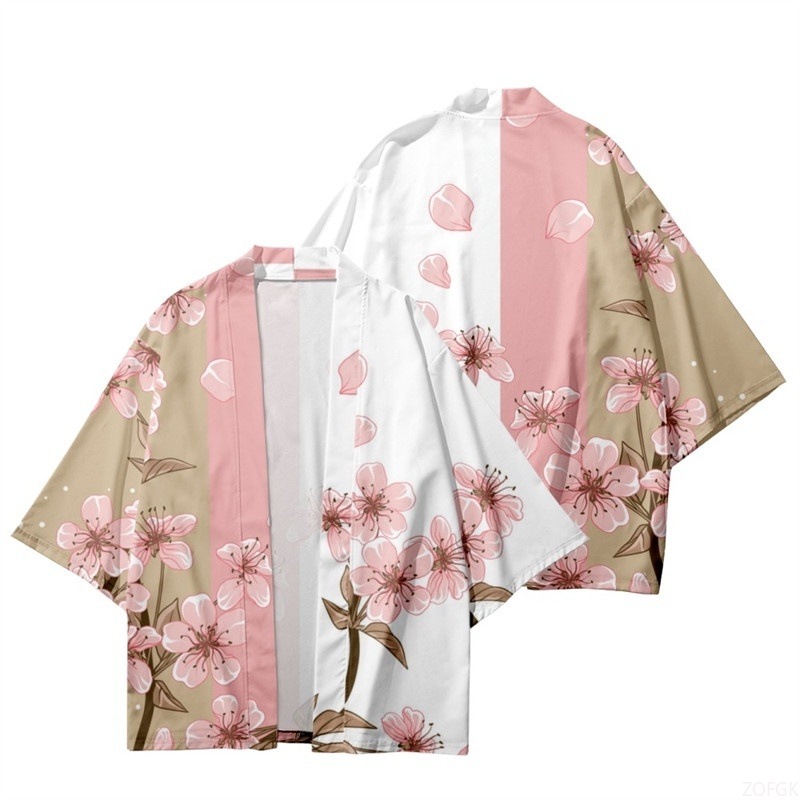 Sommer Frauen Blume Drucken Ki – Kimono Cardigan Women Bewertung und Preis