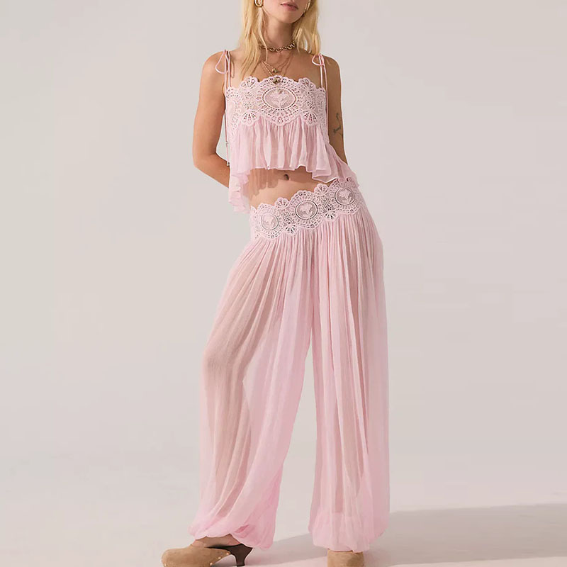 Boho Spitzenbesatz 2-teiliges  – Tie Dye Two Piece Bewertung und Preis