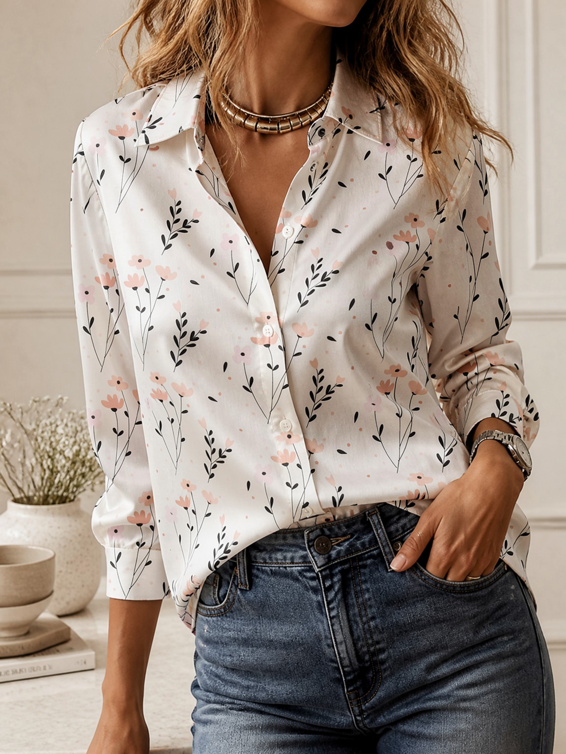 2026 Minimalistisches Langarm- – Women'S Fashion Tops Bewertung und Preis
